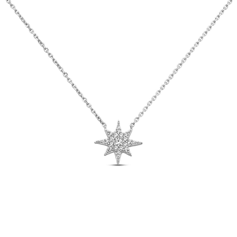 Collana Stroili con Stella in argento 925 e zirconi