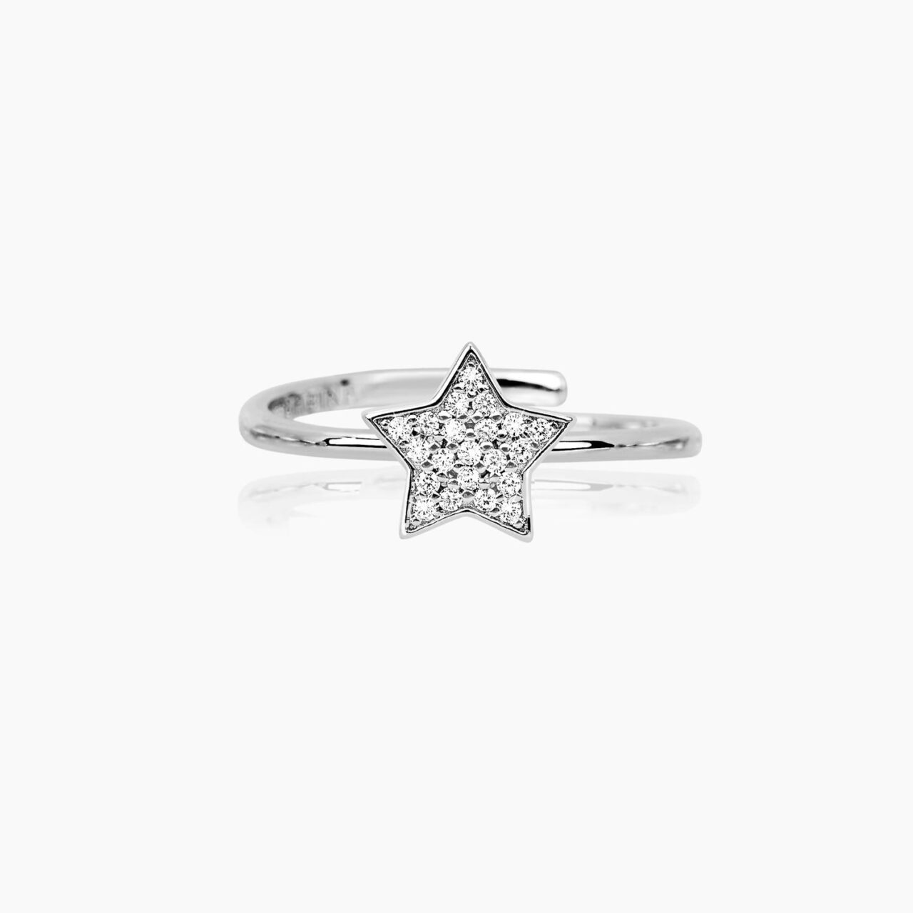 Anello Donna Mabina in Argento con Stella - 523107