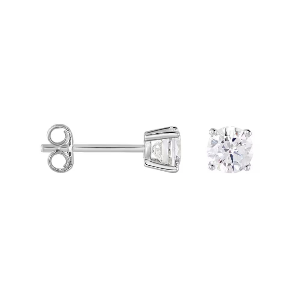 Alternative view of Orecchini Puntoluce Stroili in Argento con Zirconi