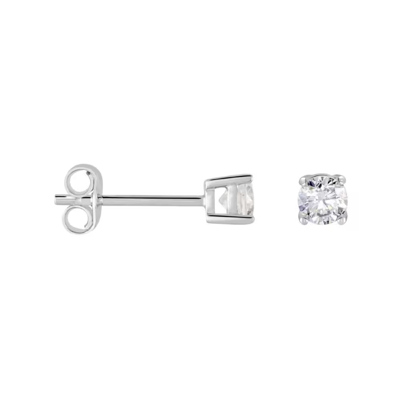 Alternative view of Orecchini Puntoluce Stroili in Argento con Zirconi