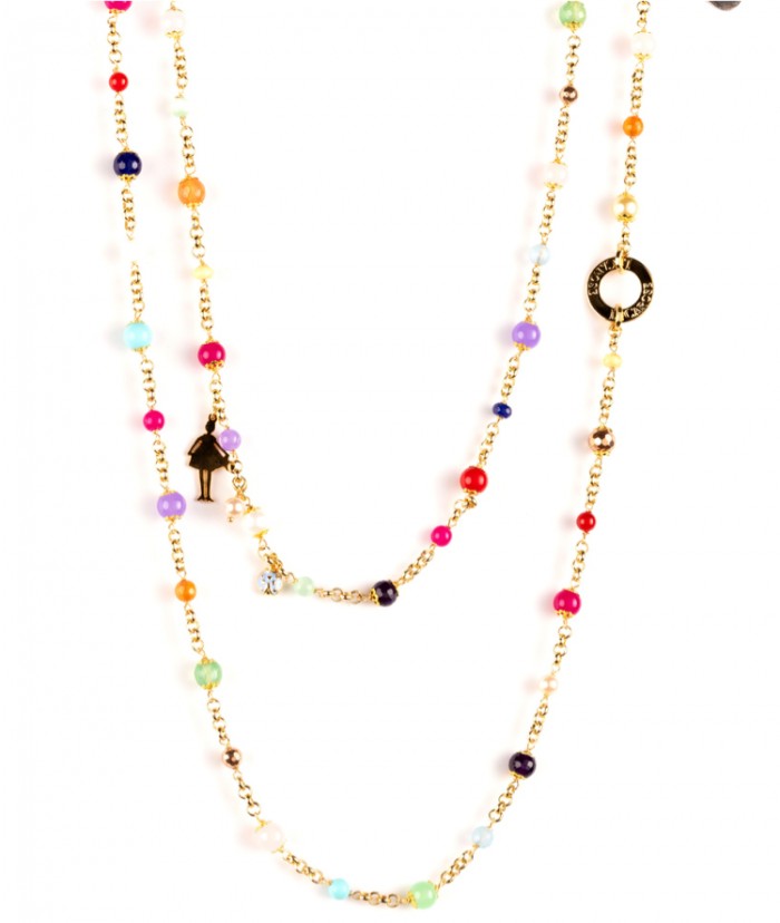 Collana Donna Le Carose "Queen" Multicolor