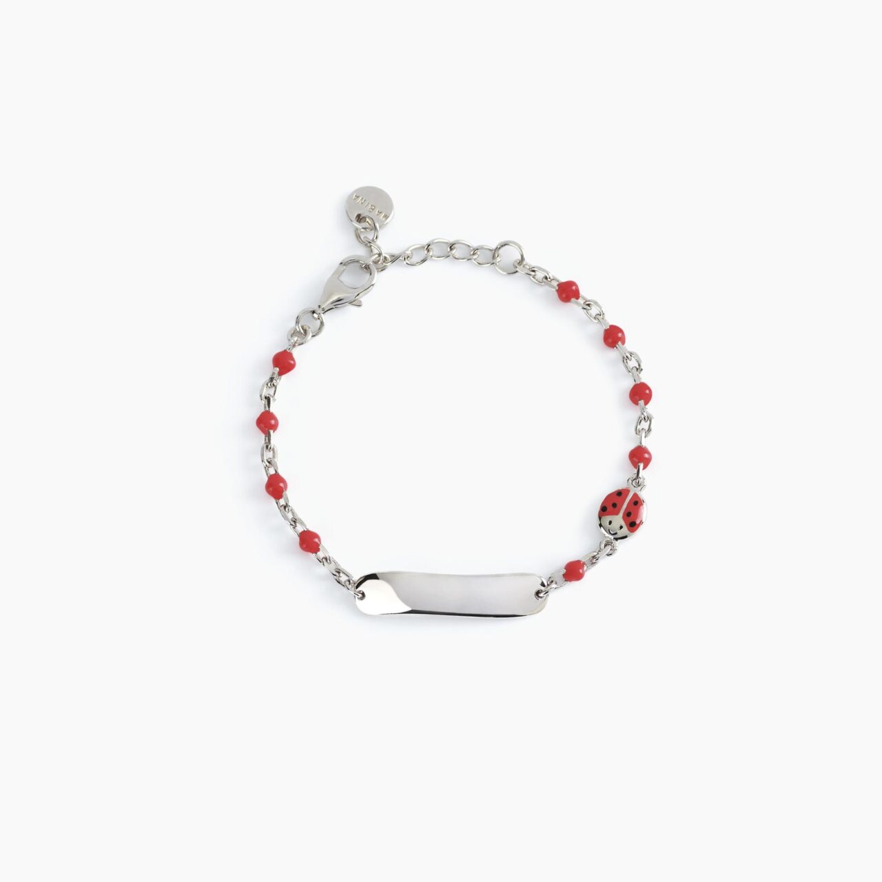 Bracciale Mabina Bambina in Argento con Targhetta