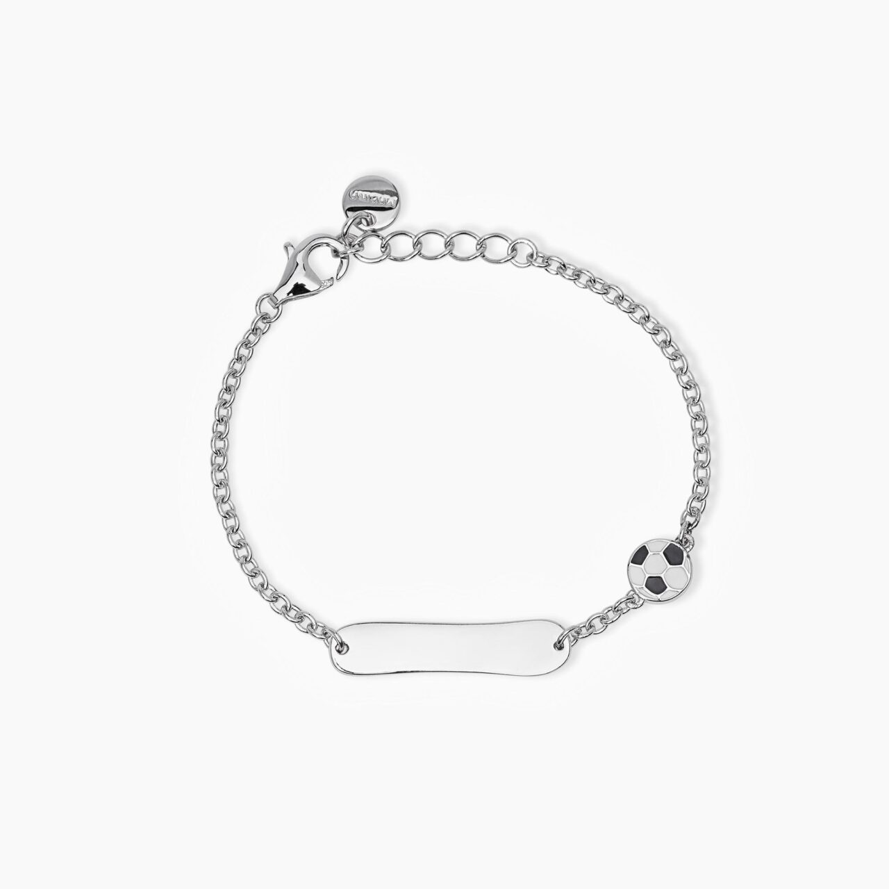 Bracciale Mabina Bambino in Argento con Targhetta