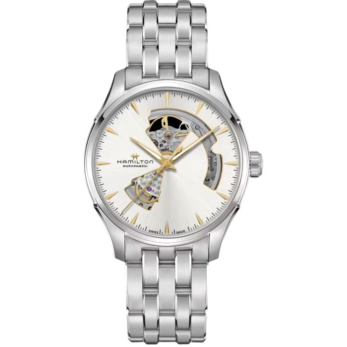 orologio hamilton jazzmaster open heart autoh32675151