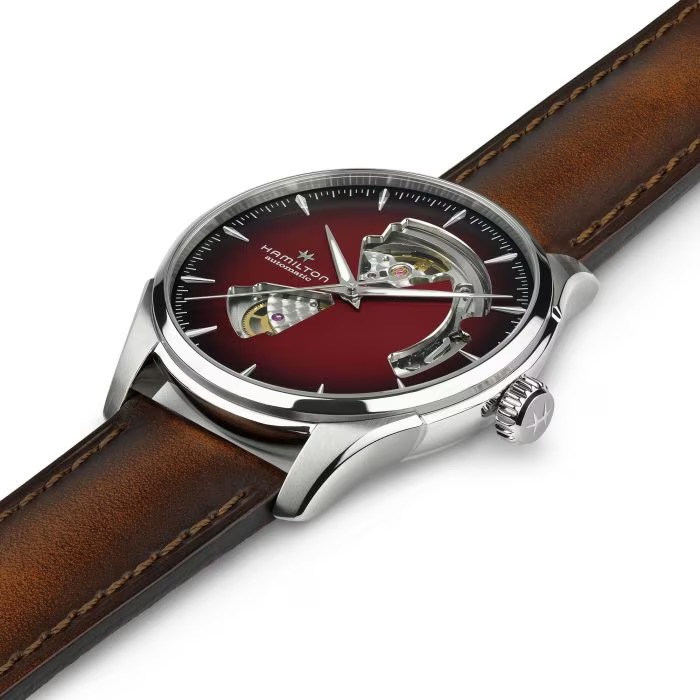 Alternative view of Orologio Uomo Hamilton Jazzmaster Open Heart Auto