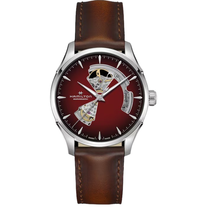 orologio hamilton jazzmaster open heart auto - H32675570