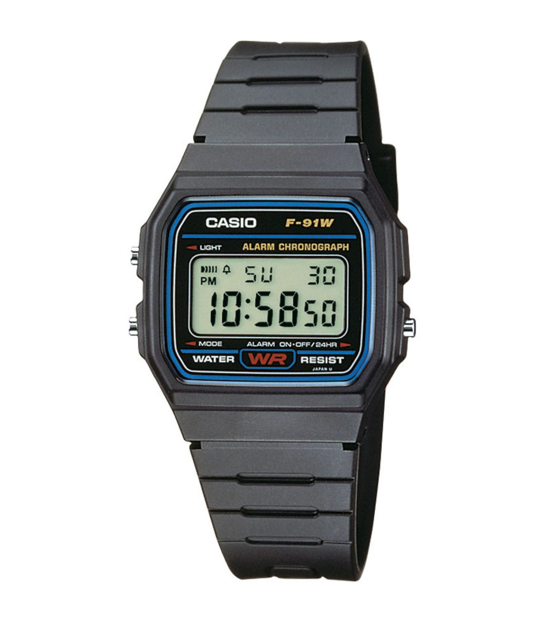 F-91W-1YEG orologio casio vintage
