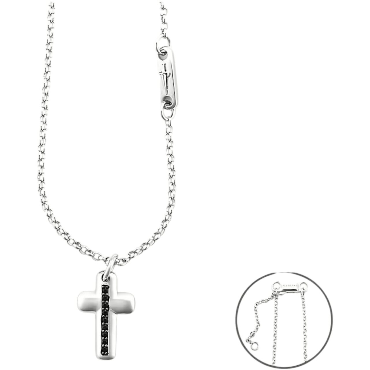 collana cesare paciotti con croce JPCL5092b