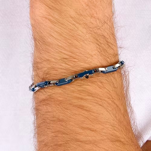 Alternative view of Bracciale Uomo Maserati Ceramic Blu