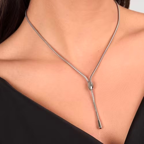 Alternative view of Collana Donna Morellato Onda in Acciaio