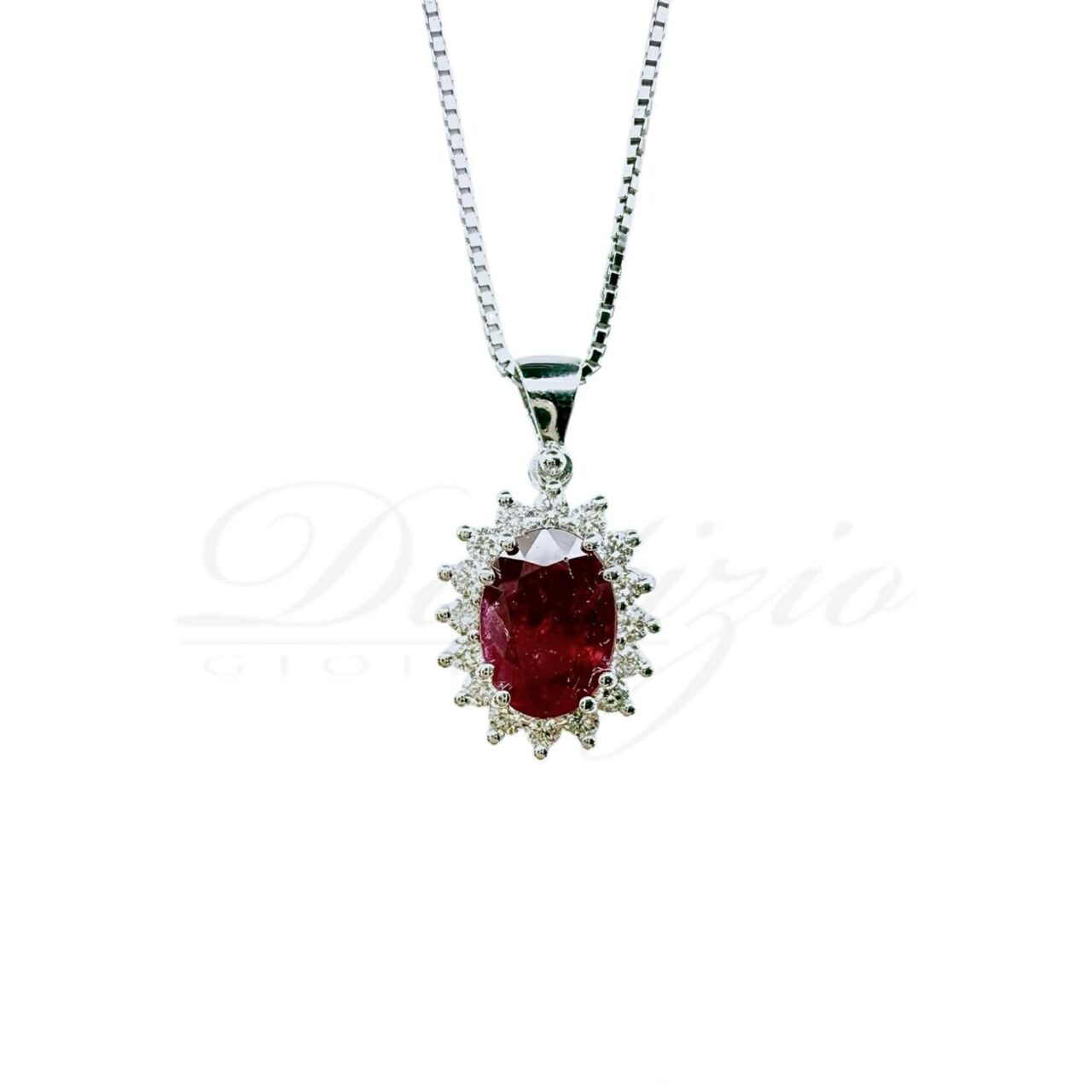 collana con rubino pg gioielli