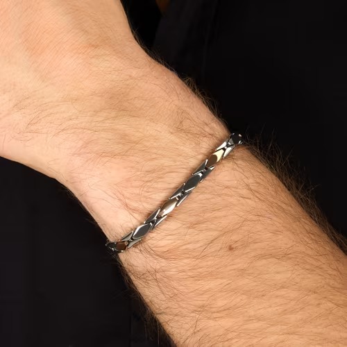 Alternative view of Bracciale Uomo Morellato Motown in Acciaio