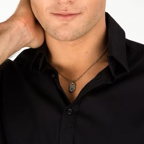 Alternative view of Collana Uomo Morellato Motown in Acciaio