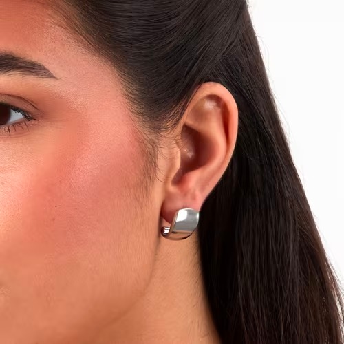 Alternative view of Orecchini Donna Morellato Onda in Acciaio