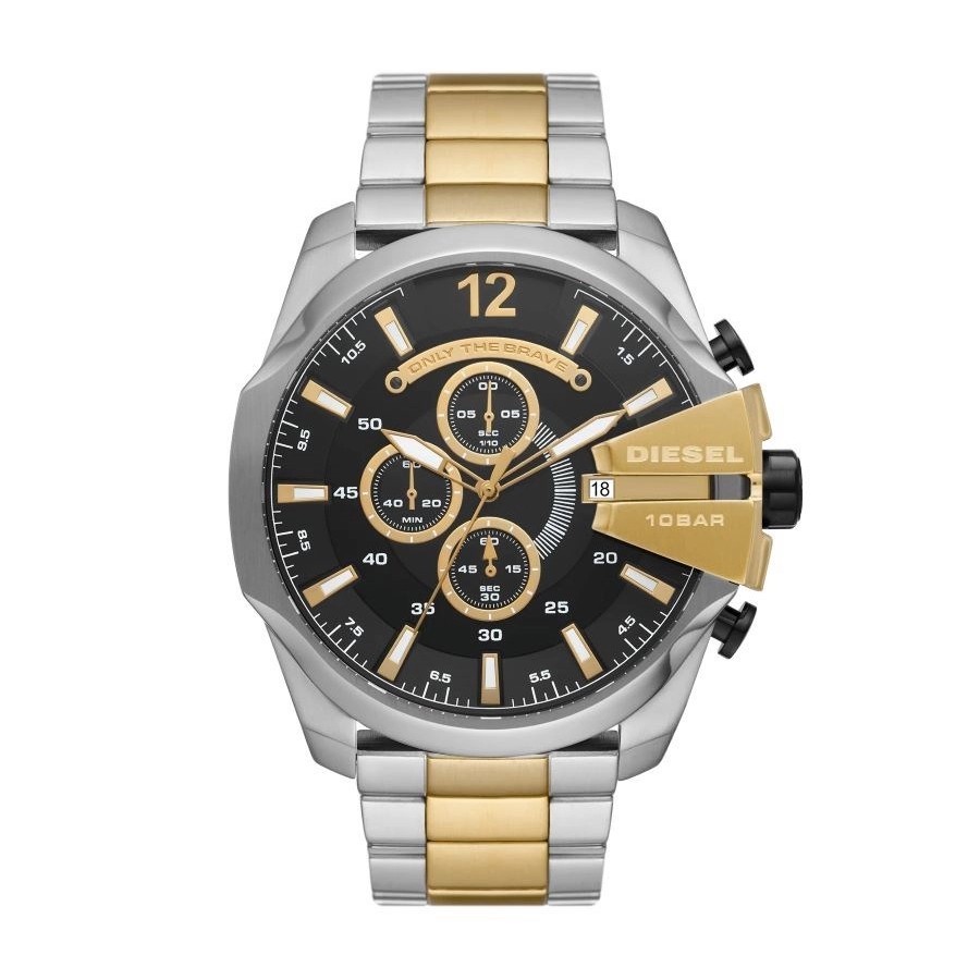 DZ4581 orologio diesel mega chief bicolore